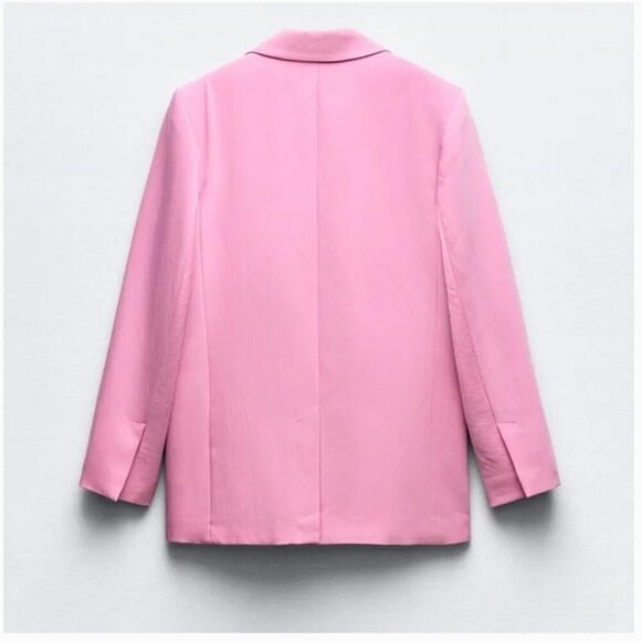 Zara straight cut blazer Sizes M, L NEW WITH TAG! - Picture 5 of 6